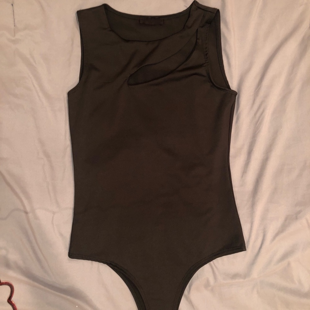 BUNDLE! Two black bodysuits